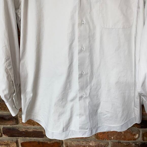 Colours Alexander Julian Tan Button Down Shirt Men's Size Large 16-16.5 32/33 - Picture 3 of 5